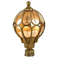 Светильник садово-парковый Feron "Сфера" малый PL3703 220В 60Вт E27 IP44 Черное золото картинка 